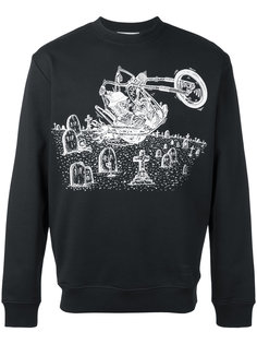 толстовка с принтом кролика McQ Alexander McQueen