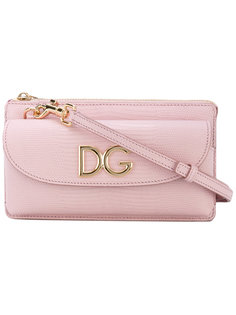 клатч с логотипом Dolce &amp; Gabbana