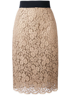 кружевная юбка Dolce &amp; Gabbana