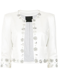 embroidered cropped jacket Andrea Bogosian