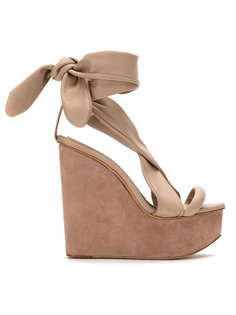 leather platform sandals Andrea Bogosian