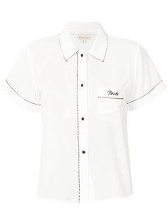 пижамный топ с вышивкой Morgan Lane