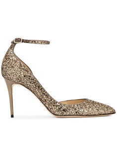 туфли-лодочки с блестками Lucy 85 Jimmy Choo