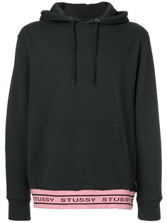 толстовка с логотипом Stussy