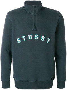 толстовка с воротником-стойкой Stussy