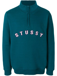 толстовка с воротником-стойкой Stussy