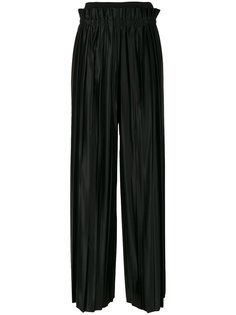 плиссированные брюки с завышенной талией Maison Margiela
