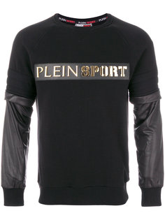 толстовка с логотипом Plein Sport