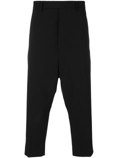 укороченные брюки Astaire Rick Owens