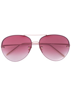солнцезащитные очки-авиаторы Linda Farrow