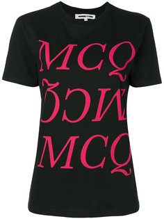 футболка с принтом в виде логотипа McQ Alexander McQueen