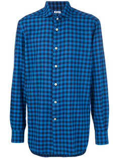 клетчатая рубашка Kiton