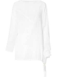 diagonal panels blouse Uma | Raquel Davidowicz