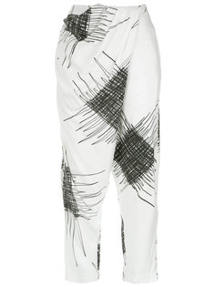 printed harem trousers Uma | Raquel Davidowicz