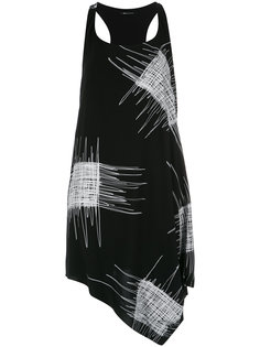 printed asymmetric dress Uma | Raquel Davidowicz