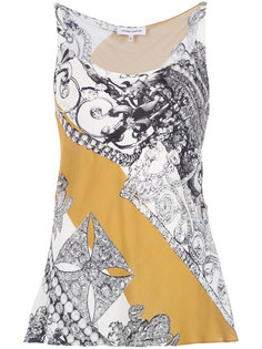 printed top Gloria Coelho