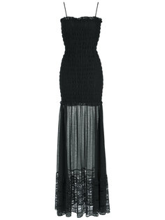 sheer maxi dress Giuliana Romanno