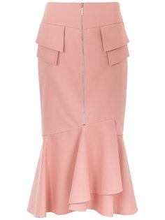 ruffled midi skirt Giuliana Romanno