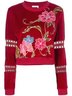 свитер с вышивкой See By Chloé