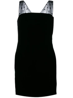 платье-мини без рукавов Saint Laurent