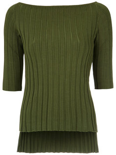 knit ribbed top Gloria Coelho