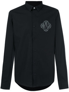 рубашка с фирменным принтом Versace Jeans