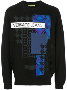 толстовка с принтом  Versace Jeans