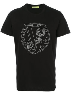 футболка с принтом  Versace Jeans