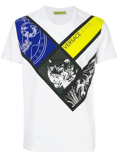 футболка с принтом  Versace Jeans