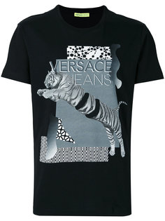 футболка с принтом логотипа Versace Jeans