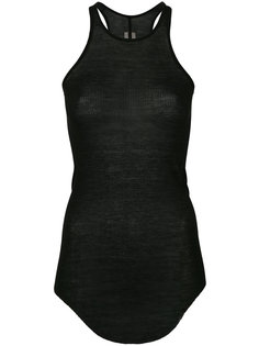 удлиненный топ в рубчик Rick Owens