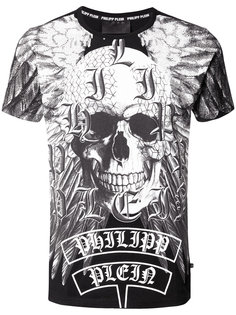 футболка с принтом черепа Philipp Plein