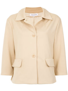 cropped sleeves coat Gloria Coelho