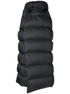 дутый жилет с капюшоном Rick Owens