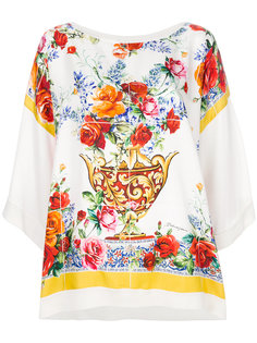 топ с принтом Maioliche Dolce &amp; Gabbana