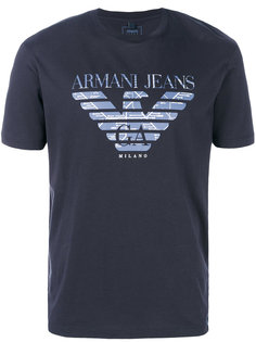 футболка с принтом с логотипом Armani Jeans
