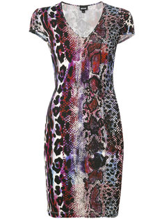 облегающее платье с рисунком Just Cavalli