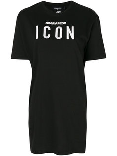 футболка с вышивкой Icon Dsquared2
