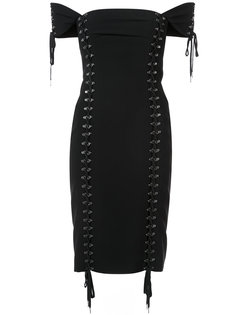 платье-кокон Bardot Moschino
