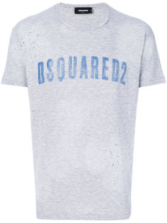 футболка с логотипом  Dsquared2