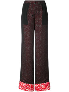 Double Layer Pant with Foldover Cuff Derek Lam