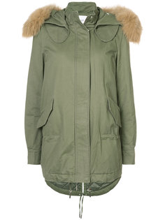 Fox-Trimmed Parka With Inside Quilting Derek Lam 10 Crosby