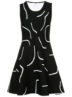 Sleeveless Crewneck Flare Dress Derek Lam 10 Crosby