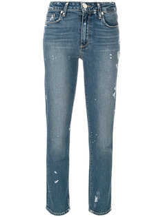 прямые укороченные джинсы Paige
