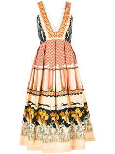 плиссированное платье Foxglove Temperley London