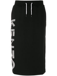 юбка-карандаш с логотипом  Kenzo