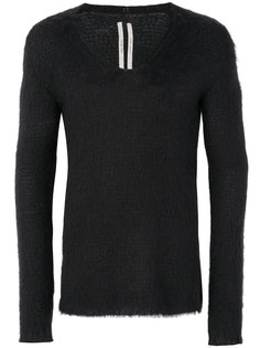 свитер с V-образным вырезом Rick Owens
