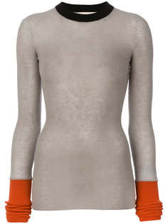 свитер дизайна "колор-блок" Marni