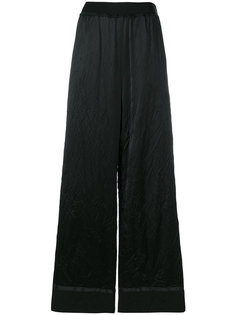 широкие брюки с мятым эффектом  Maison Margiela