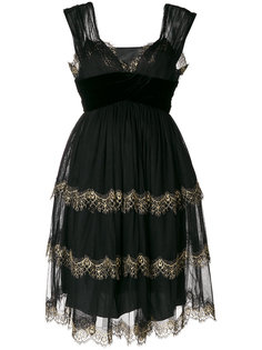 кружевное платье Alberta Ferretti
